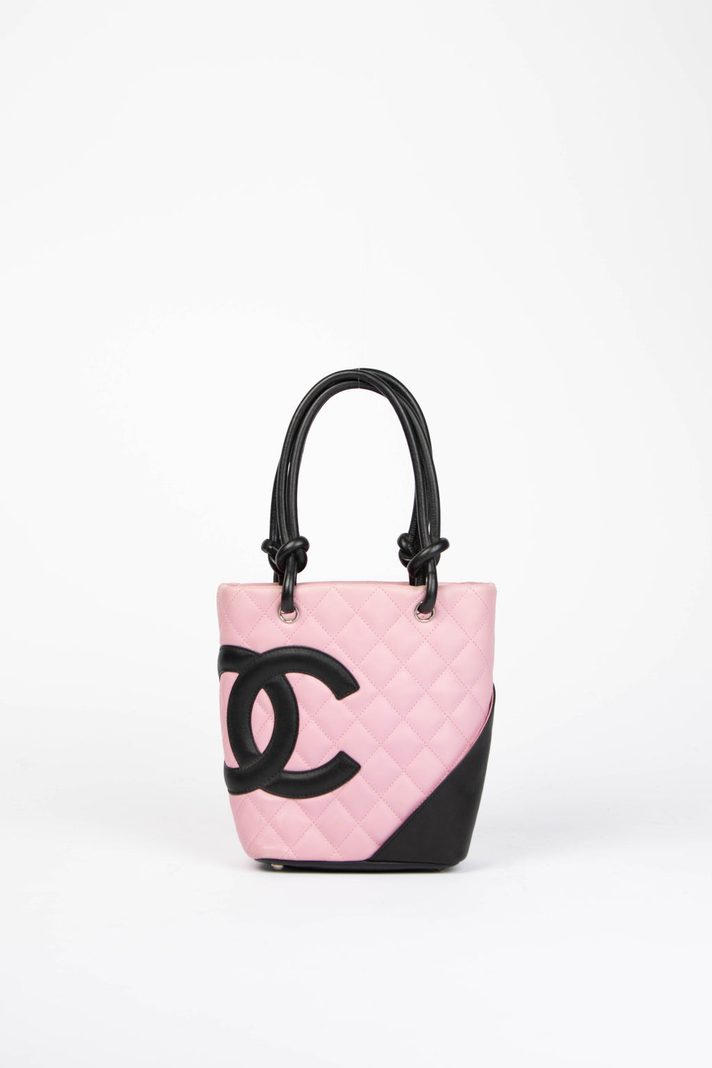 2000s Chanel Pink Rue Cambon Bucket Bag