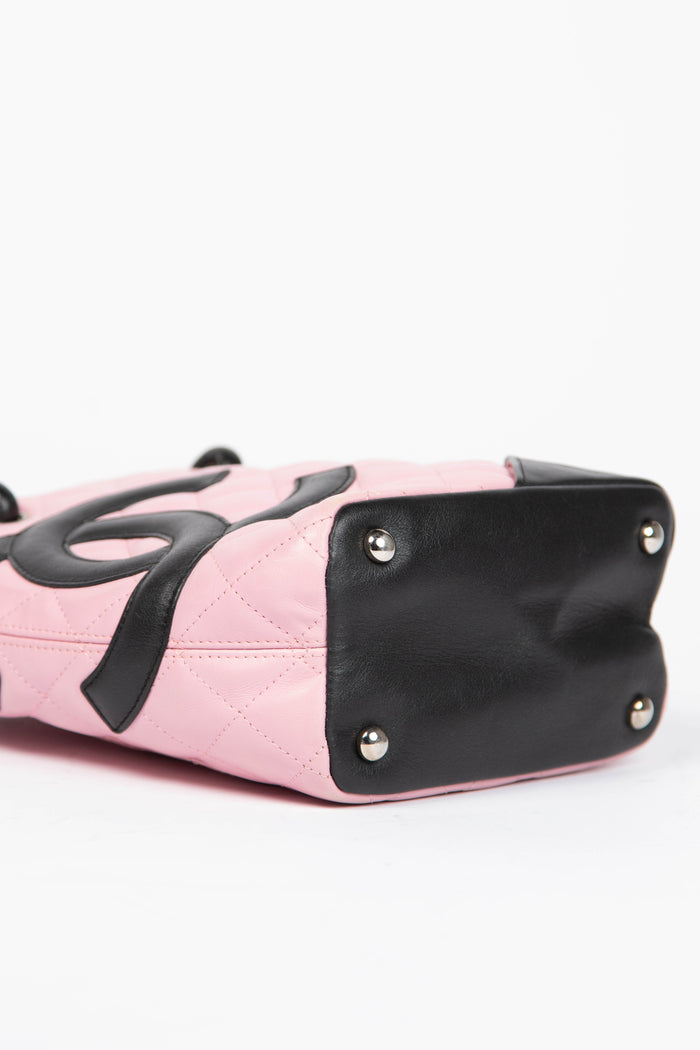 2000s Chanel Pink Rue Cambon Bucket Bag