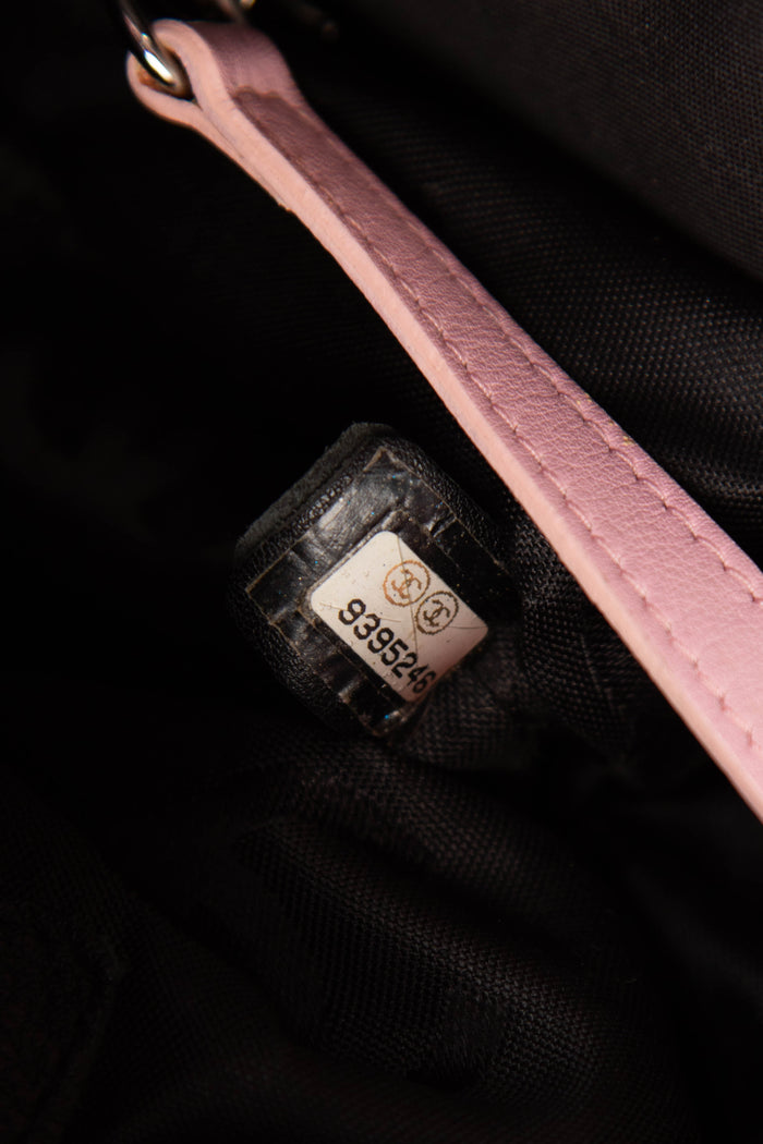 2000s Chanel Pink Rue Cambon Bucket Bag