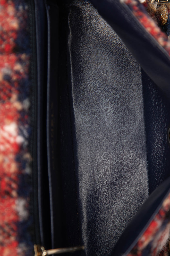 2017 Chanel Tweed Icons Mini Rectangular Flap Shoulder Bag