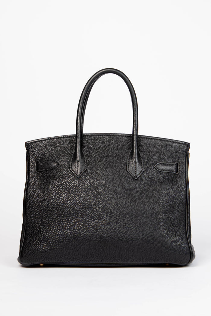 2002 Hermès Birkin 30cm in Black Togo Leather with GHW