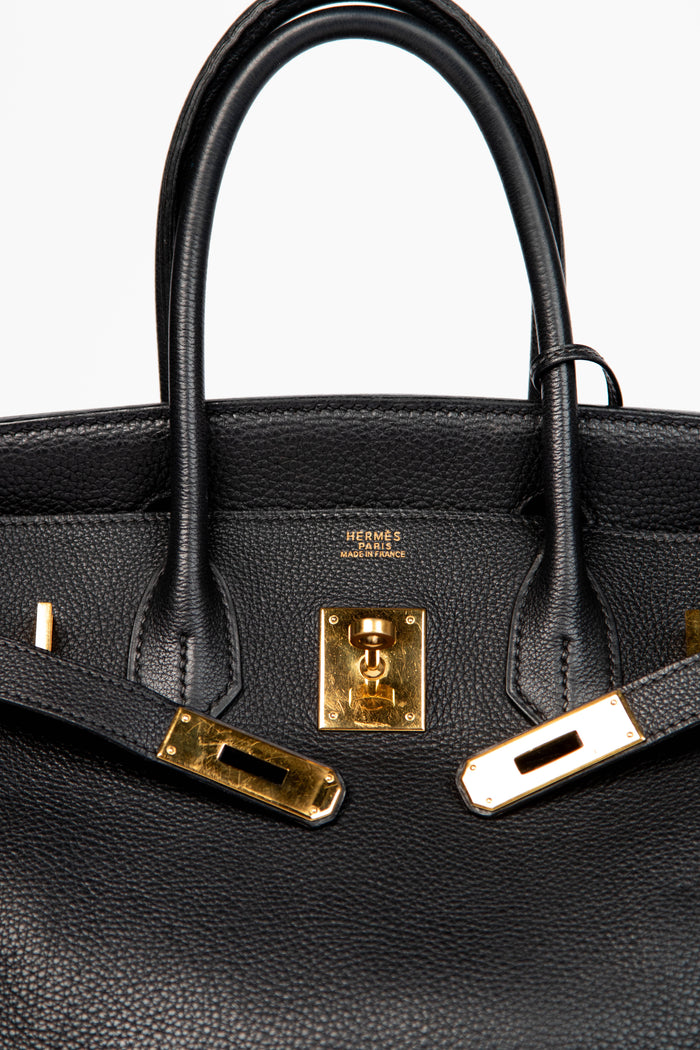 2002 Hermès Birkin 30cm in Black Togo Leather with GHW
