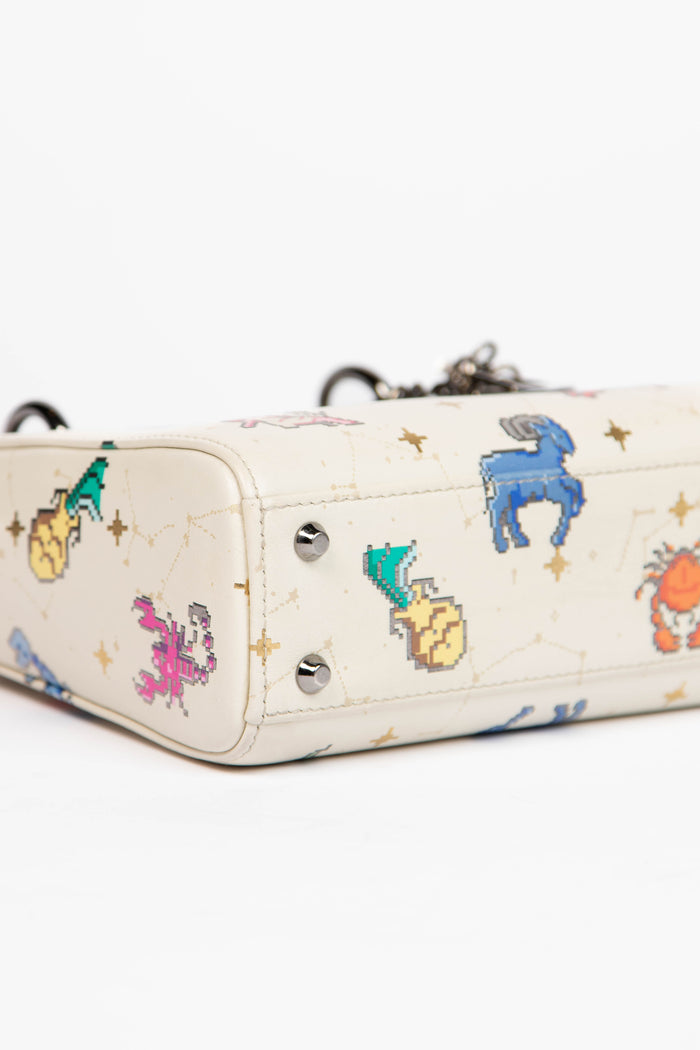 RARE 2024 Christian Dior Zodiac Pixel Mini Lady Dior