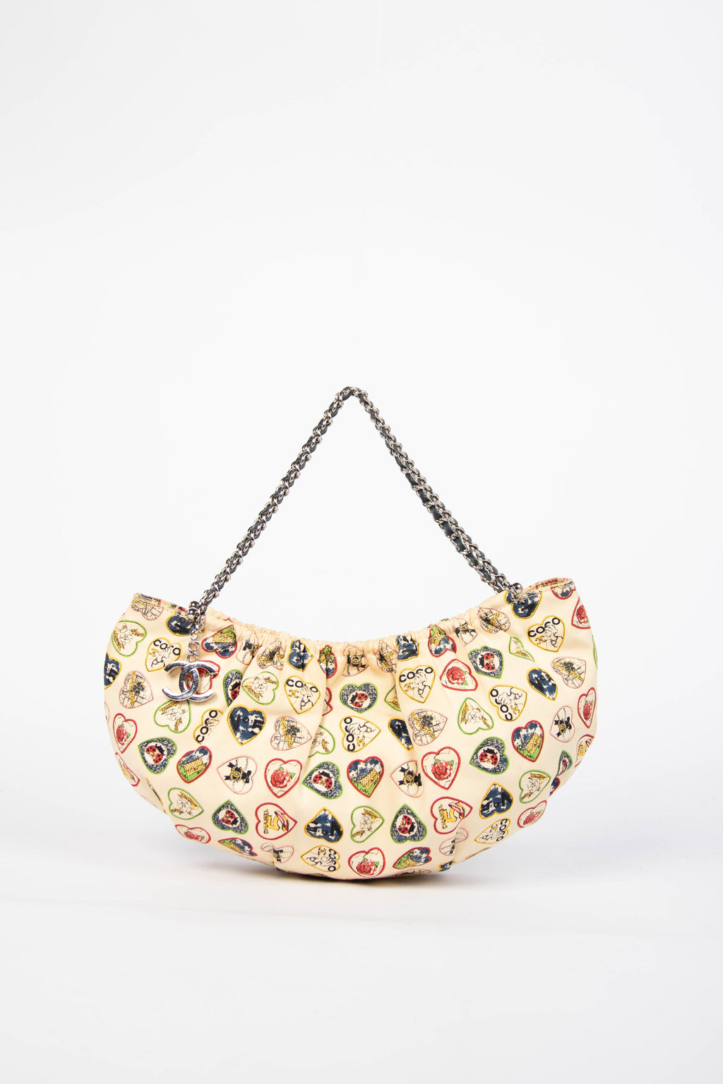 2000s Chanel Valentines Top Handle Bag