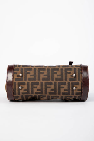 Vintage Fendi Zucca East West Shoulder Bag