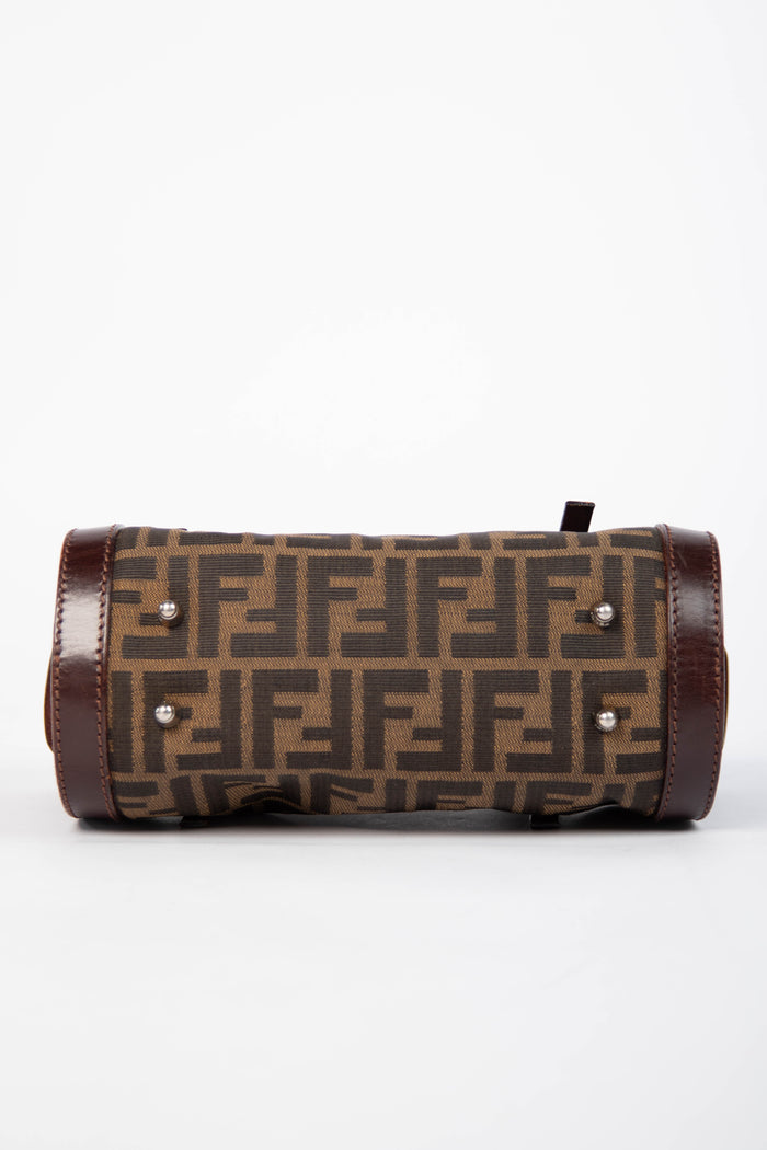 Vintage Fendi Zucca East West Shoulder Bag