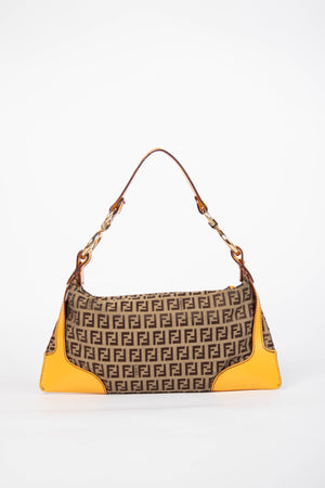 Vintage Fendi Zucchino Shoulder Bag