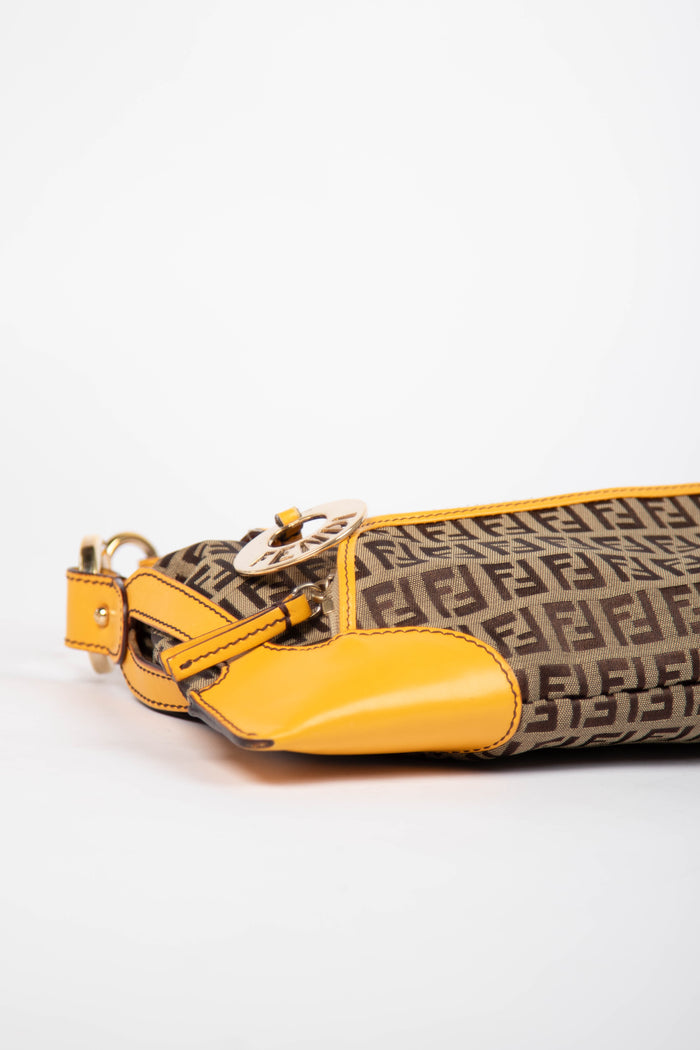 Vintage Fendi Zucchino Shoulder Bag