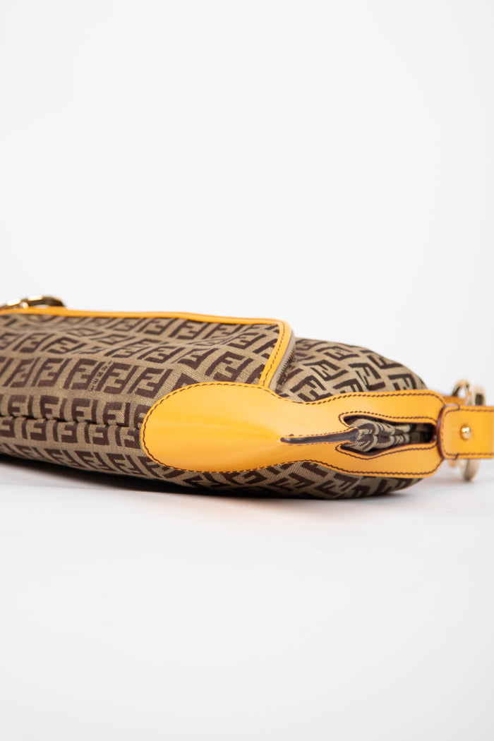Vintage Fendi Zucchino Shoulder Bag