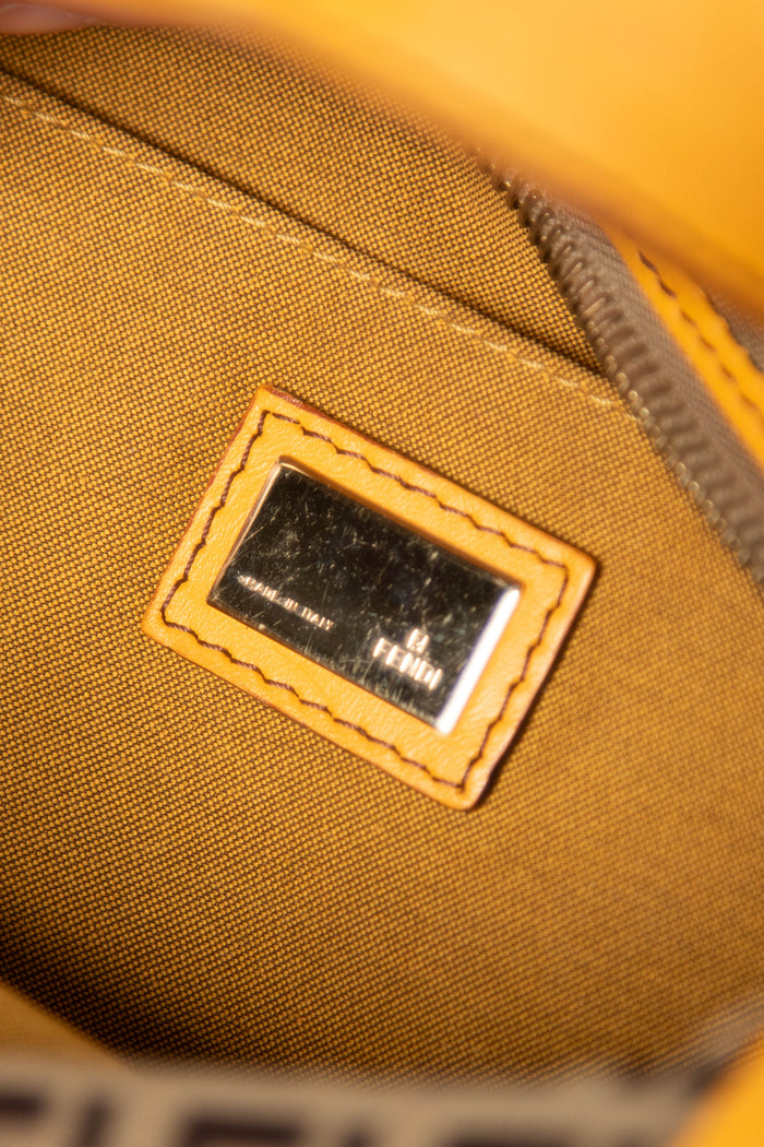 Vintage Fendi Zucchino Shoulder Bag