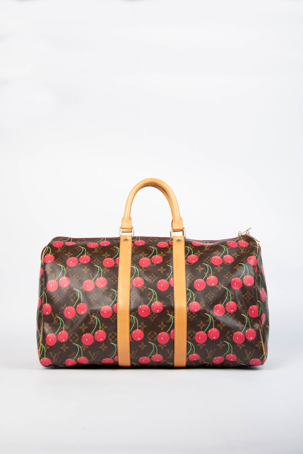 RARE Louis Vuitton x Takashi Murakami Cherry Keepall 45cm