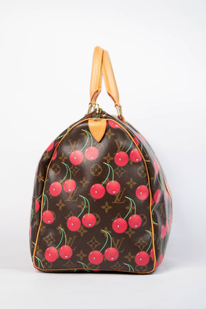 RARE Louis Vuitton x Takashi Murakami Cherry Keepall 45cm