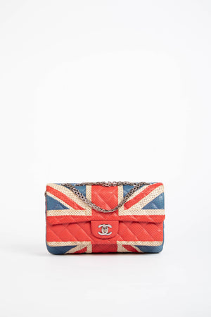 RARE Chanel Perforated Union Jack Double Flap Bag
