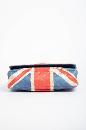 RARE Chanel Perforated Union Jack Double Flap Bag