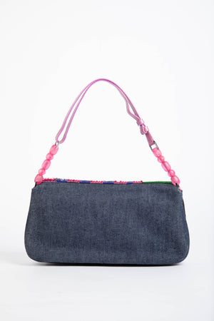 Limited Edition 2000s Christian Dior Malice Multicoloured Beaded Shoulder Bag