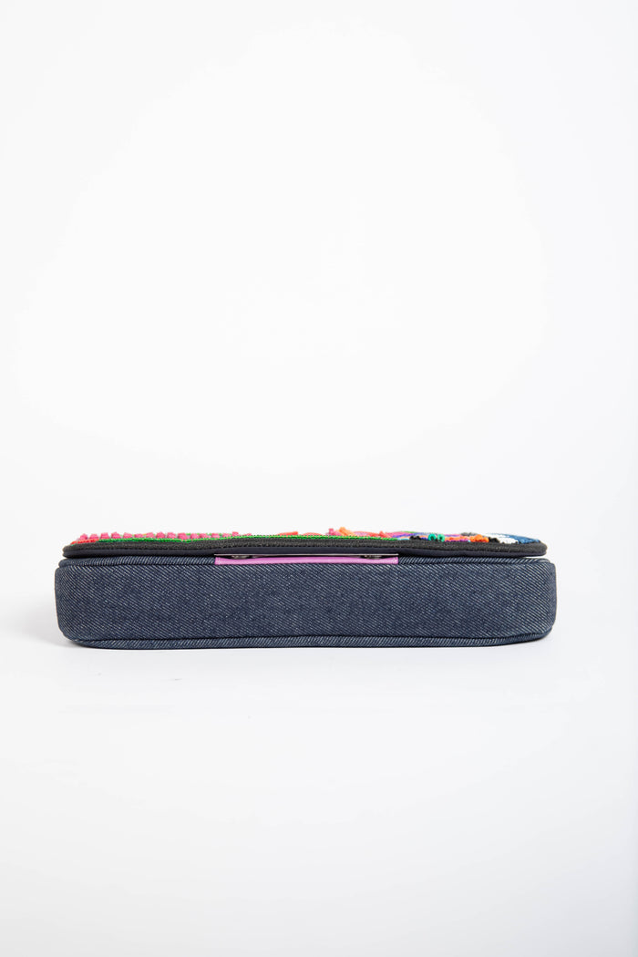Limited Edition 2000s Christian Dior Malice Multicoloured Beaded Shoulder Bag