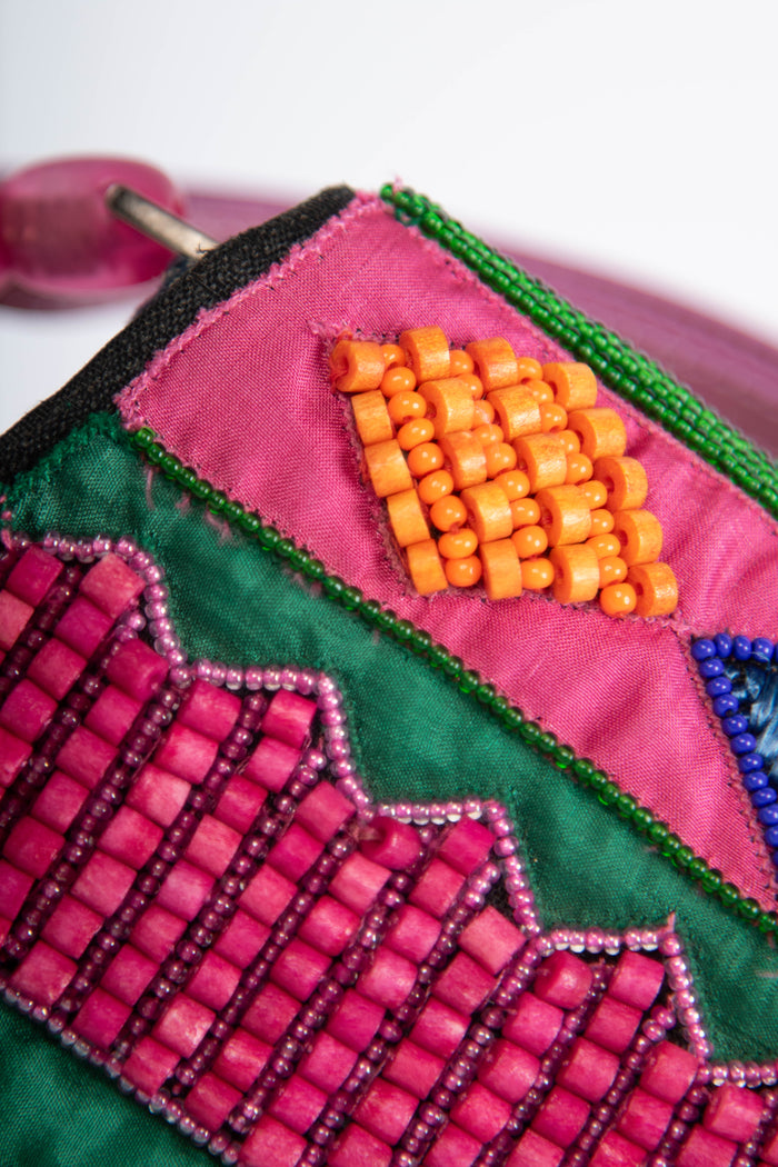 Limited Edition 2000s Christian Dior Malice Multicoloured Beaded Shoulder Bag