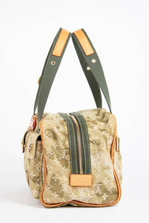 SUPER RARE Louis Vuitton Takashi Murakami Jasmine Camo Shoulder Bag