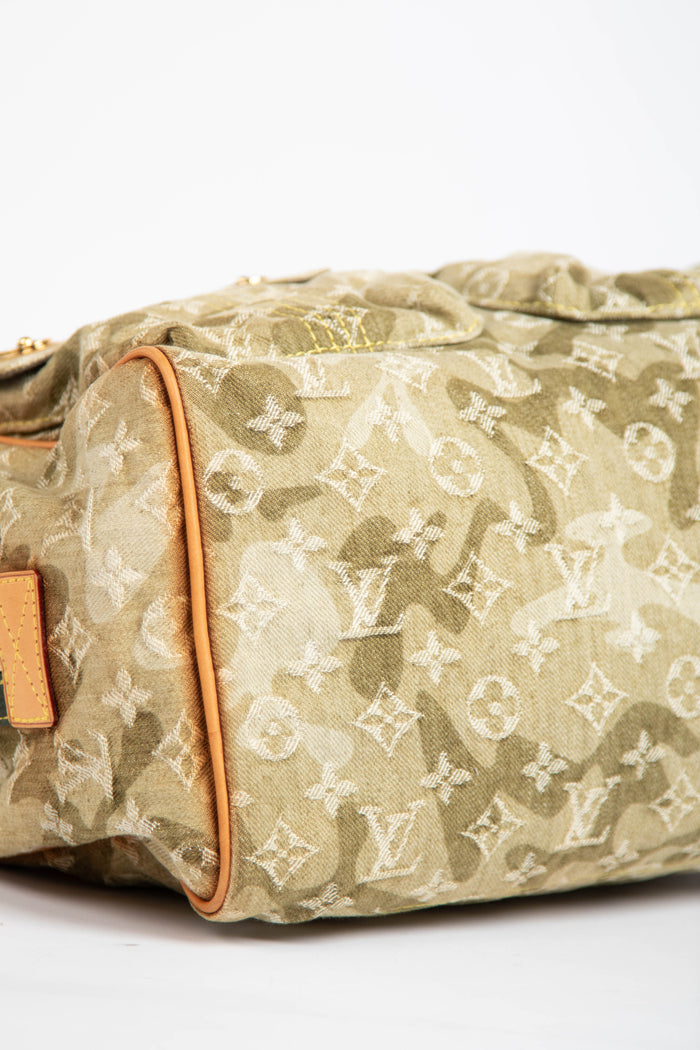 SUPER RARE Louis Vuitton Takashi Murakami Jasmine Camo Shoulder Bag
