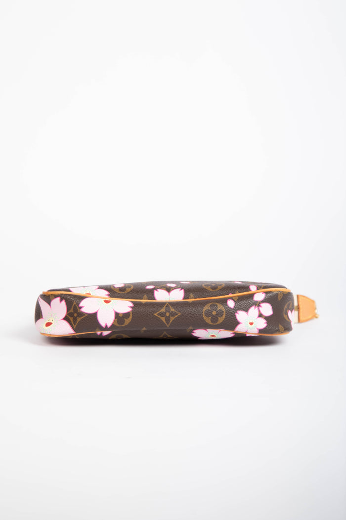 RARE Louis Vuitton x Takashi Murakami Cherry Blossom Pochette Accessoires