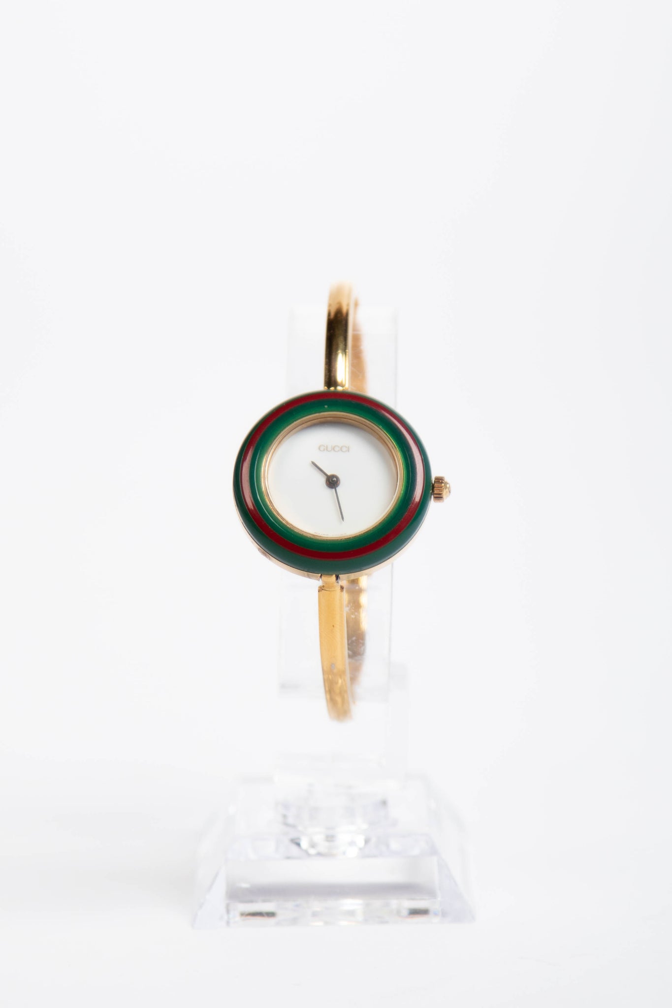 Vintage Gucci Gold Bezel Watch