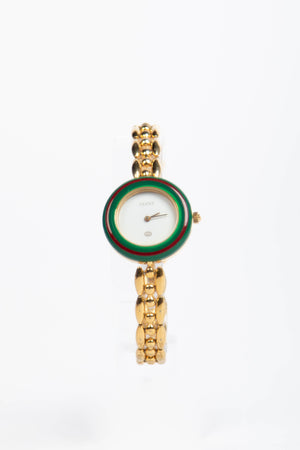 Vintage Gucci Gold Chain Bezel Watch