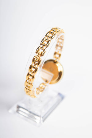 Vintage Gucci Gold Chain Bezel Watch