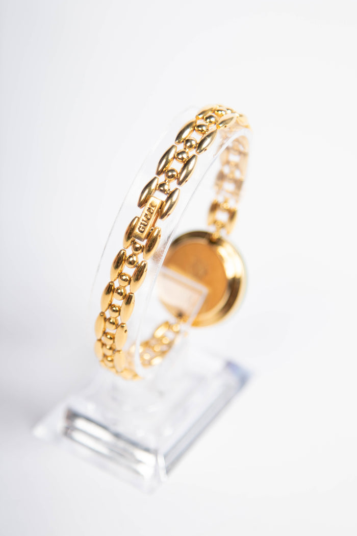Vintage Gucci Gold Chain Bezel Watch