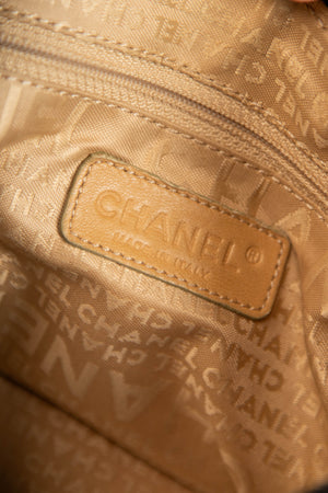 Vintage Chanel Black Leather Shoulder Bag