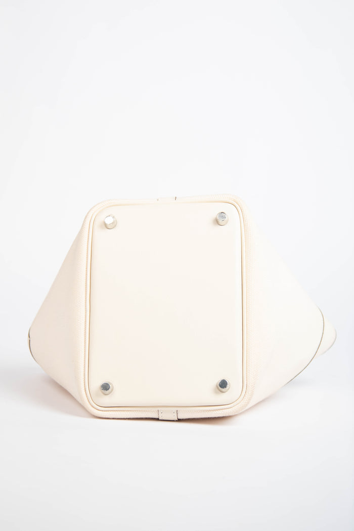 2022 Hermès Cargo Picotin 18 in Nata Canvas with SHW