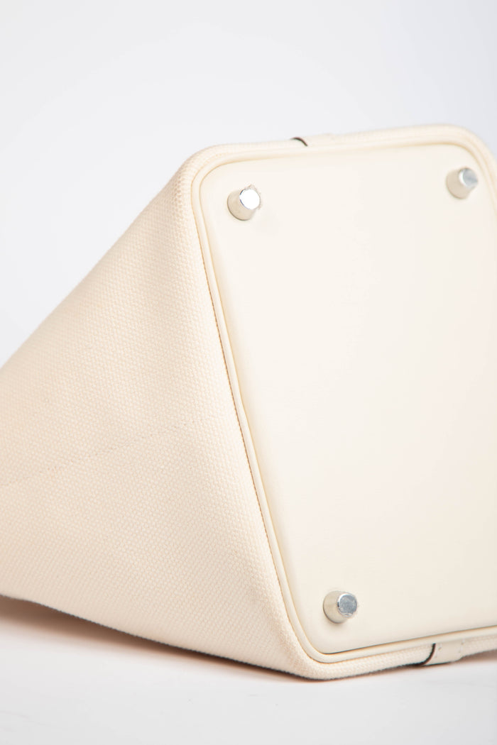 2022 Hermès Cargo Picotin 18 in Nata Canvas with SHW