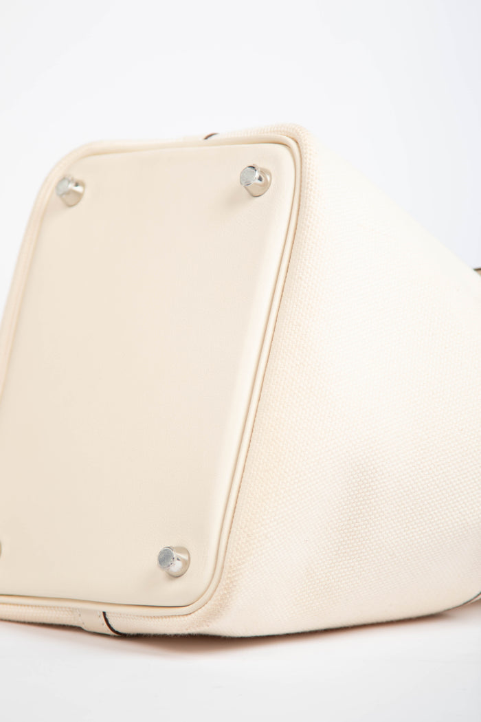 2022 Hermès Cargo Picotin 18 in Nata Canvas with SHW