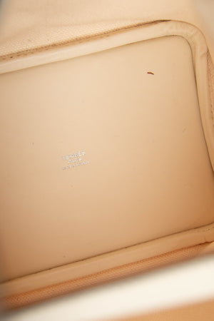 2022 Hermès Cargo Picotin 18 in Nata Canvas with SHW