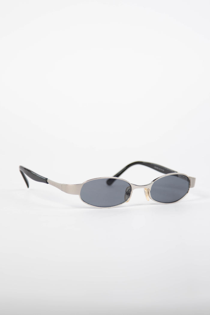 Vintage Gucci Silver Round Sunglasses