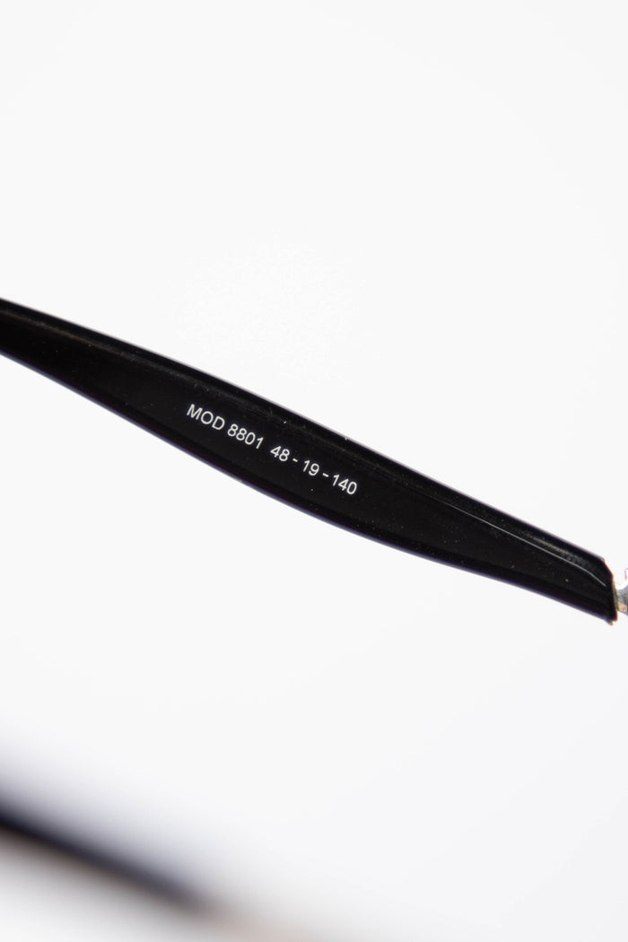 Vintage Gucci Silver Round Sunglasses