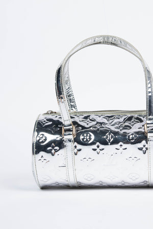 RARE 2000s Louis Vuitton Miroir Silver Monogram Papillon