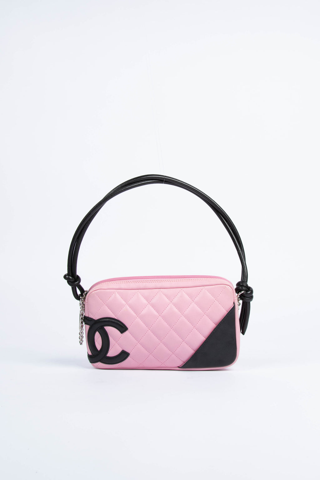 2000s Chanel Rue Cambon Pink Shoulder Bag