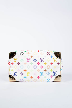 2000s Louis Vuitton x Takashi Murakami Multicolour Monogram Speedy 30 Bag