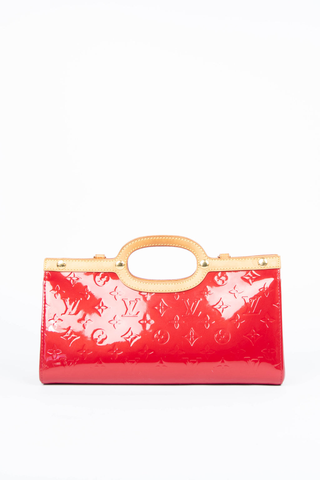 Vintage Louis Vuitton Red Roxbury Drive Top Handle Bag