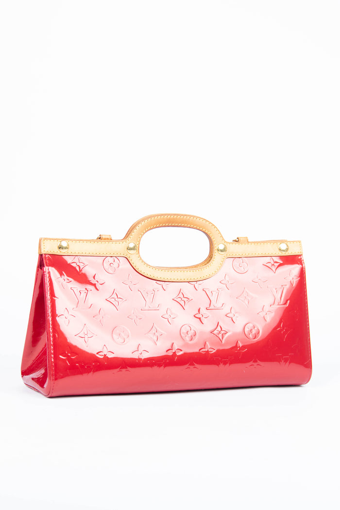 Vintage Louis Vuitton Red Roxbury Drive Top Handle Bag
