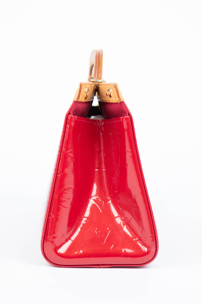 Vintage Louis Vuitton Red Roxbury Drive Top Handle Bag