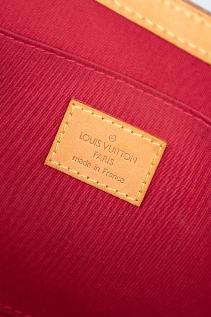 Vintage Louis Vuitton Red Roxbury Drive Top Handle Bag