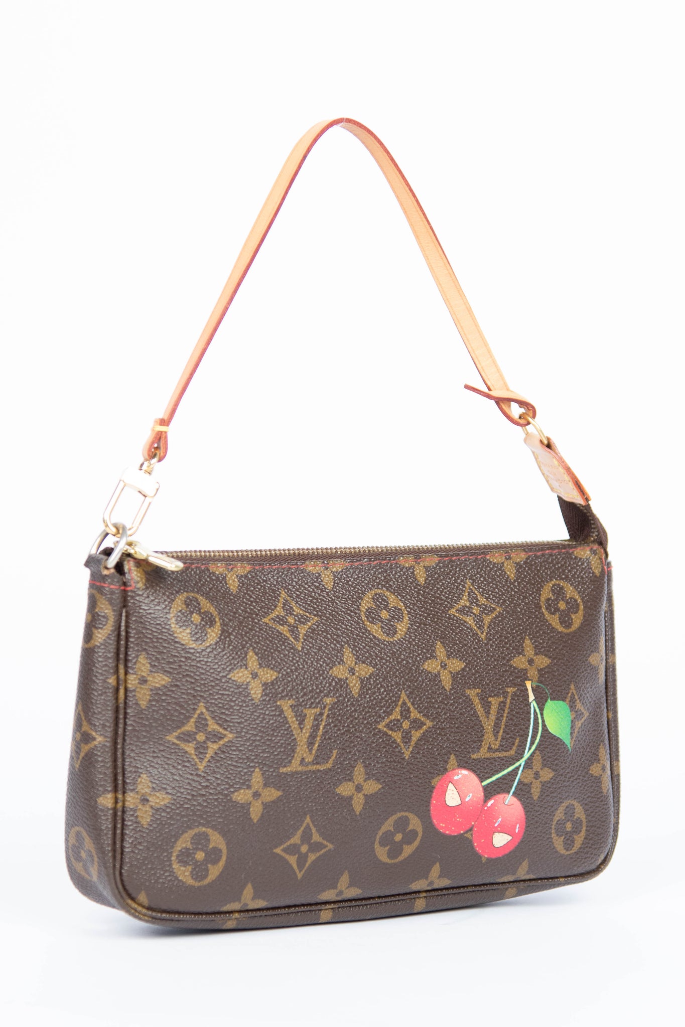RARE Louis Vuitton x Takashi Murakami Cherry Pochette Accessoires