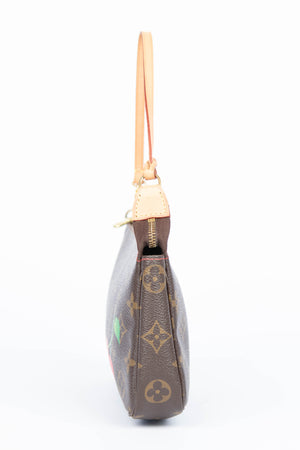 RARE Louis Vuitton x Takashi Murakami Cherry Pochette Accessoires