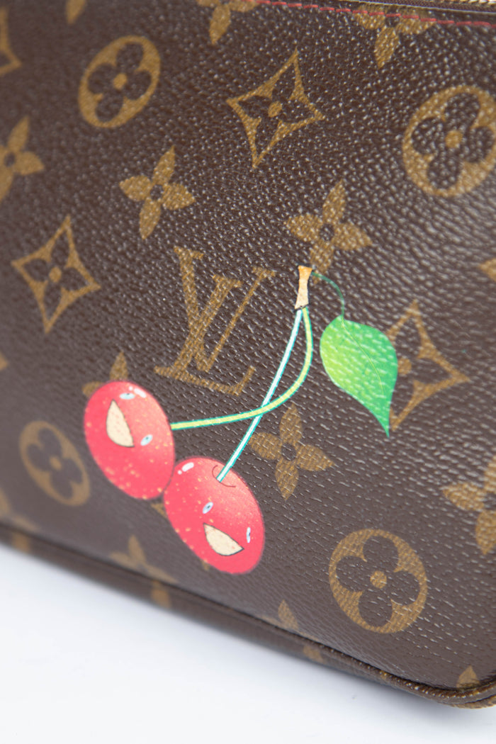 RARE Louis Vuitton x Takashi Murakami Cherry Pochette Accessoires
