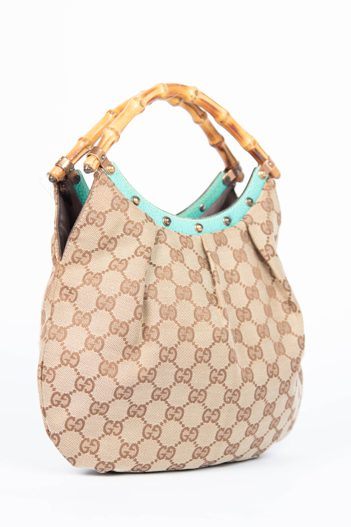 Vintage Gucci Bamboo Small Top Handle Bag
