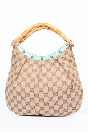 Vintage Gucci Bamboo Small Top Handle Bag