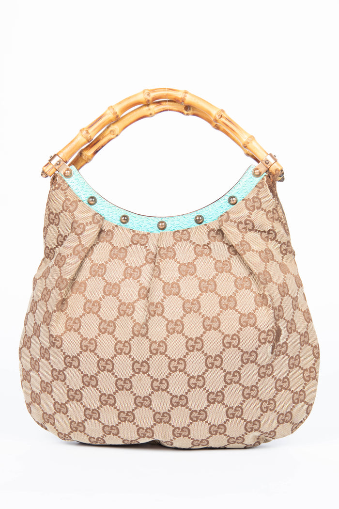 Vintage Gucci Bamboo Small Top Handle Bag