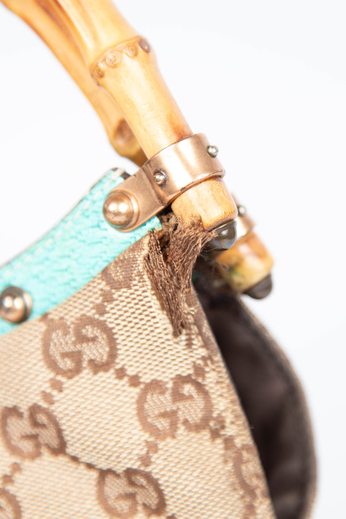 Vintage Gucci Bamboo Small Top Handle Bag