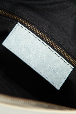2000s Balenciaga Tri-Colour Leather First City Shoulder Bag
